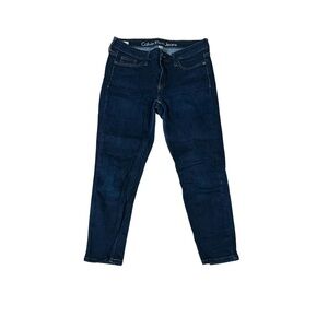 Calvin Klein Dark Wash Capris